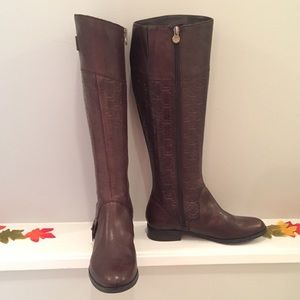 Brown Etienne Aigner Riding Boots (Never Worn)